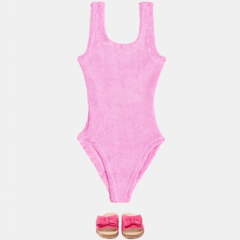 HUNZA G GIRLS ALVA ONE PIECE SWIMSUIT